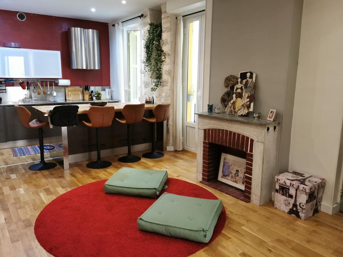 Our Home, Cozy Apartment Two Minutes From The Sea - Clima Nice Bagian luar foto