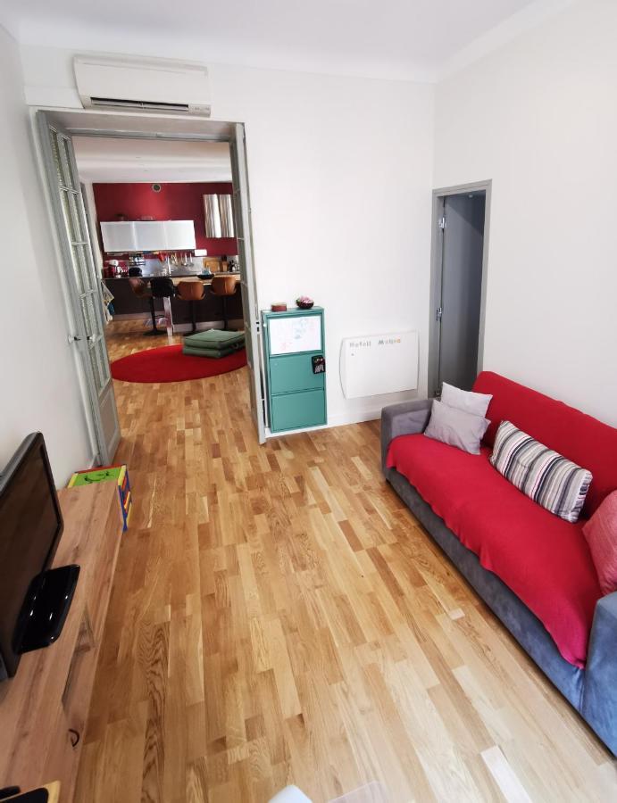 Our Home, Cozy Apartment Two Minutes From The Sea - Clima Nice Bagian luar foto