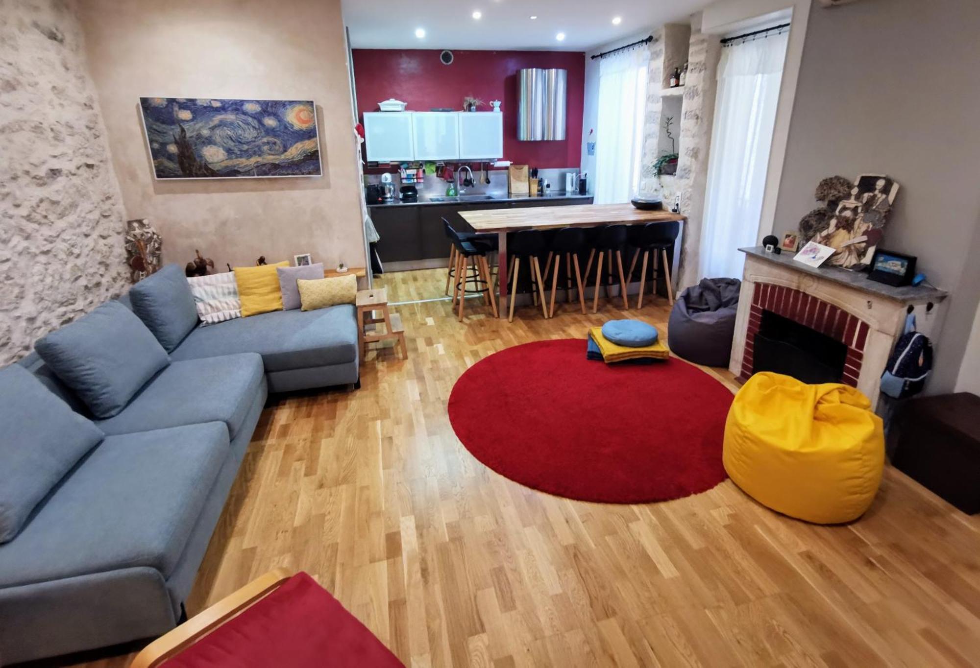 Our Home, Cozy Apartment Two Minutes From The Sea - Clima Nice Bagian luar foto