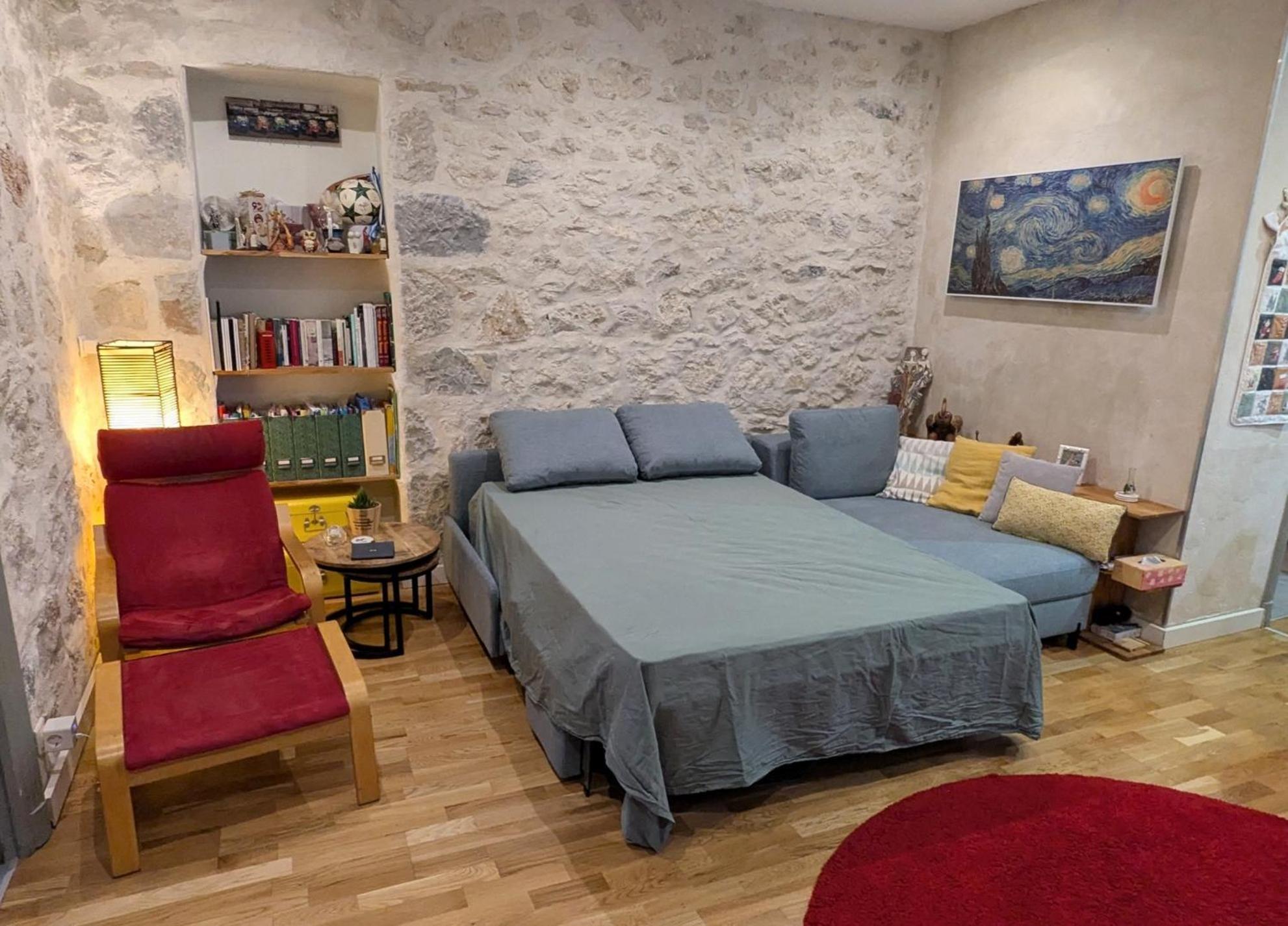 Our Home, Cozy Apartment Two Minutes From The Sea - Clima Nice Bagian luar foto
